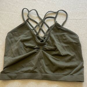 Suzette Collection athletic green top